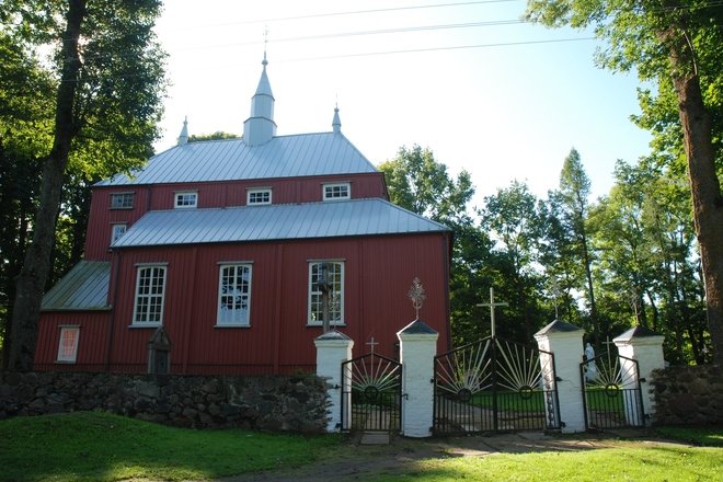 LAUKSODIS KIRCHE DER HEILIGEN ALOYZAS